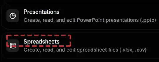Grok’s Spreadsheets skill can build a blank tracker with the formulas in place. Add the names yourself.