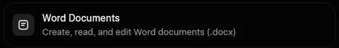 Grok skills: Word Documents and PDFs.
