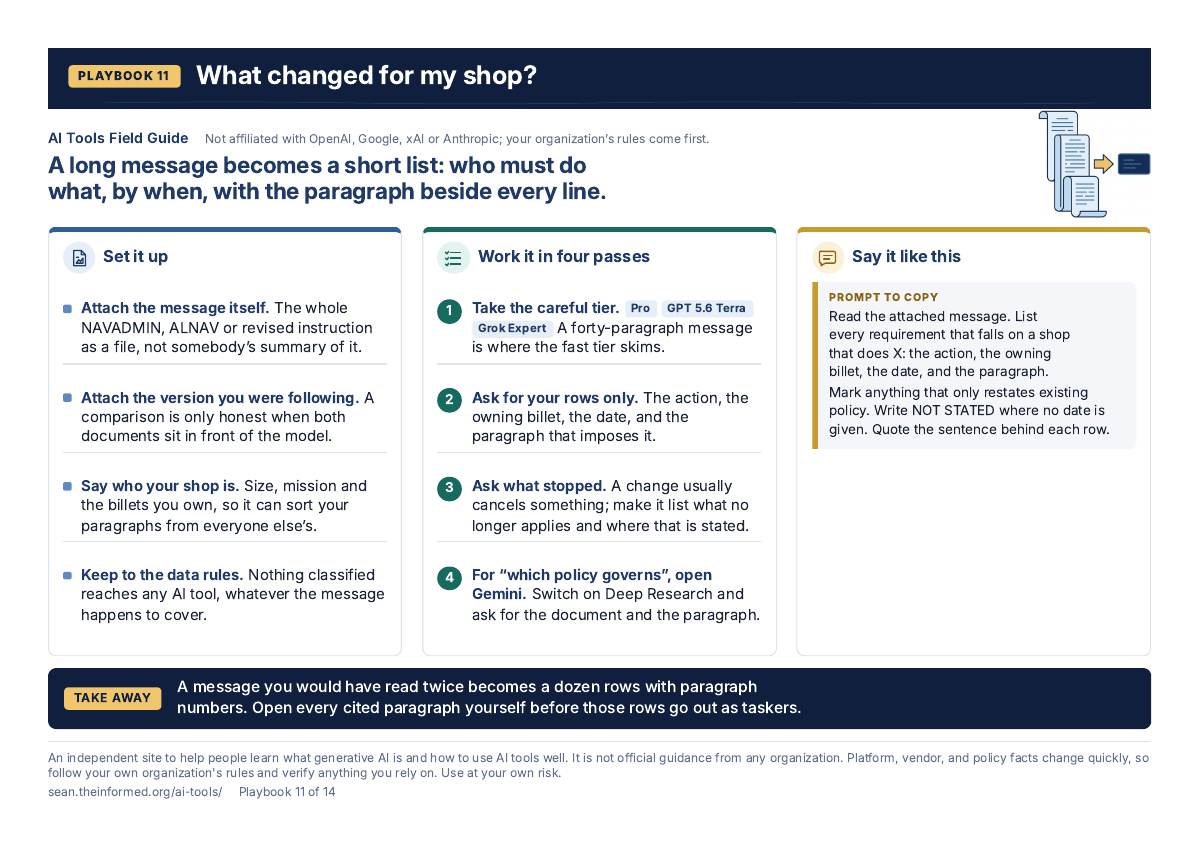 What changed for my shop? — page preview
